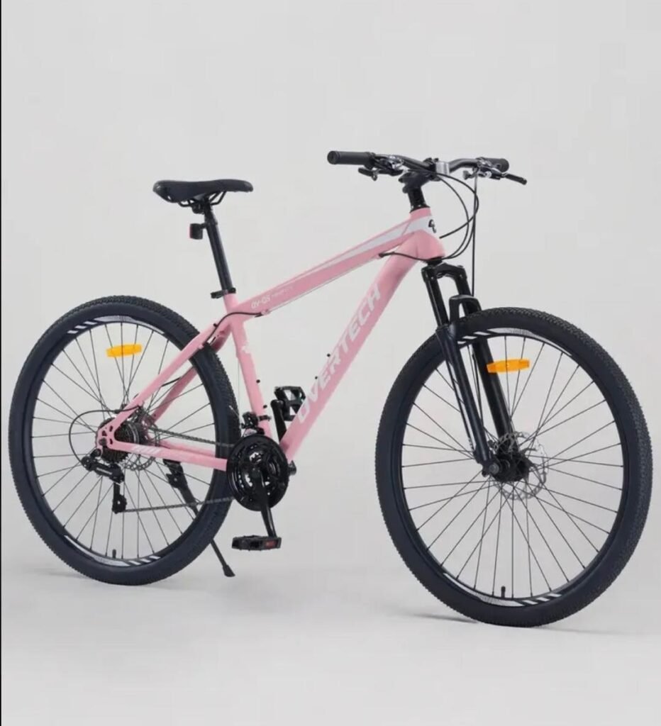 Bicicleta mountain bike Overtech rosa